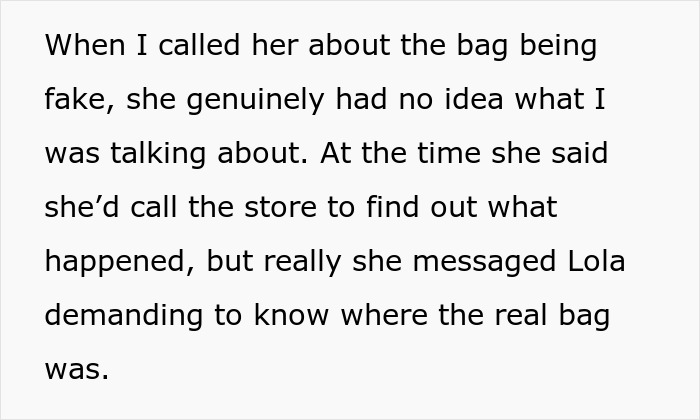 Woman Trusted Best Friend With Sentimental Designer Bag, Ends Up Getting A Fake One Back Woman Trusted Best Friend With Sentimental Designer Bag, Ends Up Getting A Fake One Back