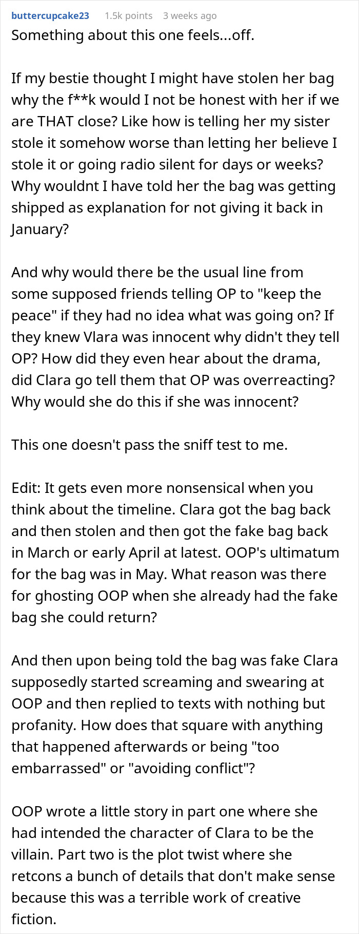 Woman Trusted Best Friend With Sentimental Designer Bag, Ends Up Getting A Fake One Back Woman Trusted Best Friend With Sentimental Designer Bag, Ends Up Getting A Fake One Back