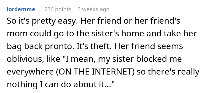 Woman Trusted Best Friend With Sentimental Designer Bag, Ends Up Getting A Fake One Back Woman Trusted Best Friend With Sentimental Designer Bag, Ends Up Getting A Fake One Back