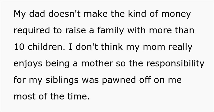 Man Says His Parents Ruined His Childhood By Making Him Raise Their Kids, Refuses To Return Man Says His Parents Ruined His Childhood By Making Him Raise Their Kids, Refuses To Return