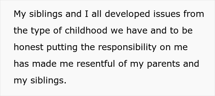 Man Says His Parents Ruined His Childhood By Making Him Raise Their Kids, Refuses To Return Man Says His Parents Ruined His Childhood By Making Him Raise Their Kids, Refuses To Return