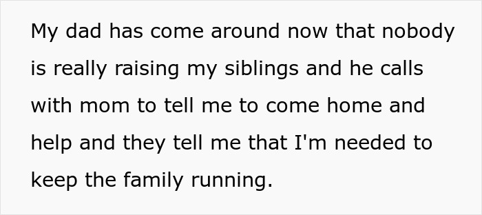 Man Says His Parents Ruined His Childhood By Making Him Raise Their Kids, Refuses To Return Man Says His Parents Ruined His Childhood By Making Him Raise Their Kids, Refuses To Return