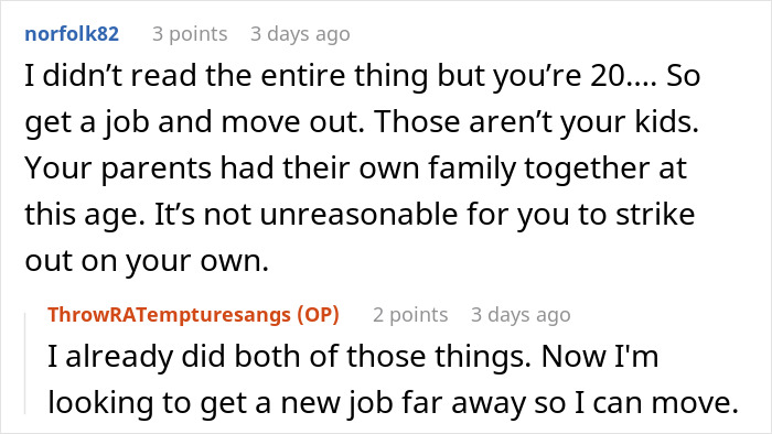 Man Says His Parents Ruined His Childhood By Making Him Raise Their Kids, Refuses To Return Man Says His Parents Ruined His Childhood By Making Him Raise Their Kids, Refuses To Return