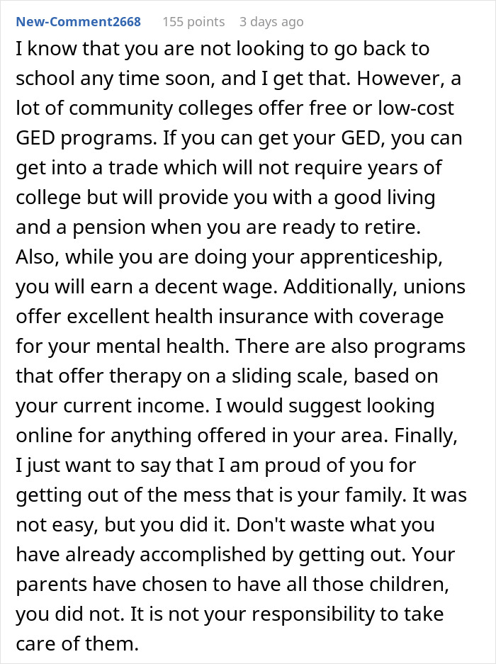 Man Says His Parents Ruined His Childhood By Making Him Raise Their Kids, Refuses To Return Man Says His Parents Ruined His Childhood By Making Him Raise Their Kids, Refuses To Return