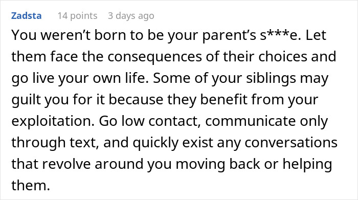 Man Says His Parents Ruined His Childhood By Making Him Raise Their Kids, Refuses To Return Man Says His Parents Ruined His Childhood By Making Him Raise Their Kids, Refuses To Return