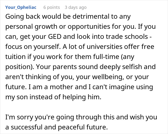 Man Says His Parents Ruined His Childhood By Making Him Raise Their Kids, Refuses To Return Man Says His Parents Ruined His Childhood By Making Him Raise Their Kids, Refuses To Return