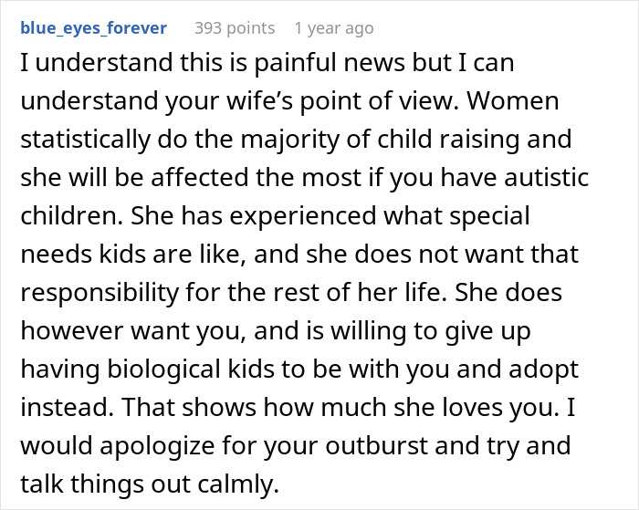Guy Finally Gets Autism Diagnosis, Devastated When His Wife Changes Her Mind About Having Kids