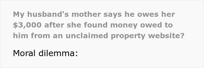 Mom Tracks Down Her Son’s Long-Lost $6K, Immediately Decides She&rsquo;s Entitled To A $3K Finder&rsquo;s Fee