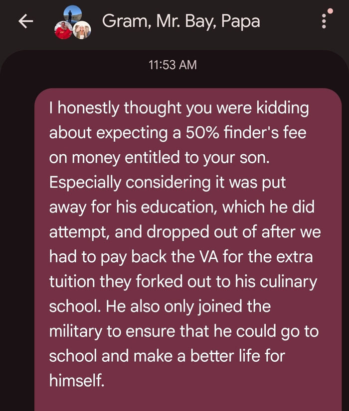 Mom Tracks Down Her Son’s Long-Lost $6K, Immediately Decides She&rsquo;s Entitled To A $3K Finder&rsquo;s Fee