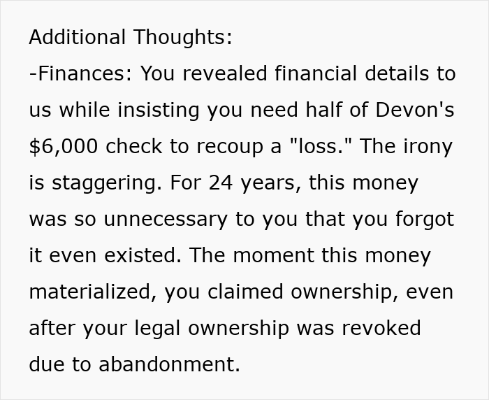 Mom Tracks Down Her Son’s Long-Lost $6K, Immediately Decides She&rsquo;s Entitled To A $3K Finder&rsquo;s Fee