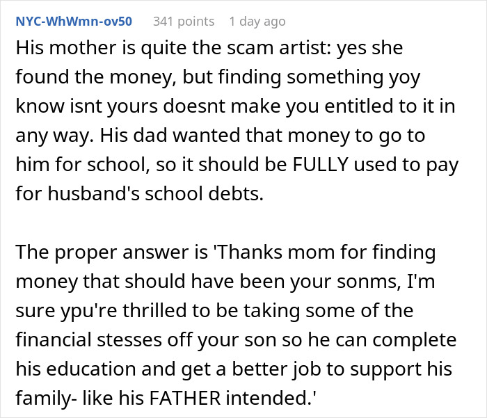 Mom Tracks Down Her Son’s Long-Lost $6K, Immediately Decides She&rsquo;s Entitled To A $3K Finder&rsquo;s Fee