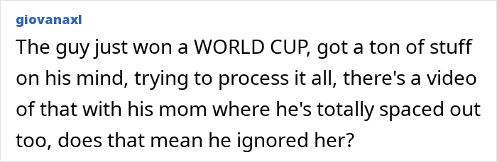 “If You’re A Woman, You Know”: World Cup Hero’s Treatment Of Girlfriend After Final Win Enrages Female Fans “If You’re A Woman, You Know”: World Cup Hero’s Treatment Of Girlfriend After Final Win Enrages Female Fans