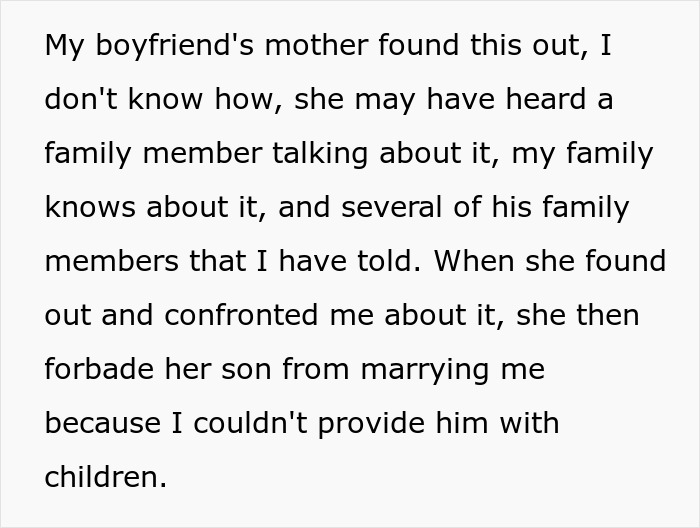 Future Mother-In-Law Calls Woman “Defective,” Then Tries To Stop Her Son From Marrying Her Future Mother-In-Law Calls Woman “Defective,” Then Tries To Stop Her Son From Marrying Her
