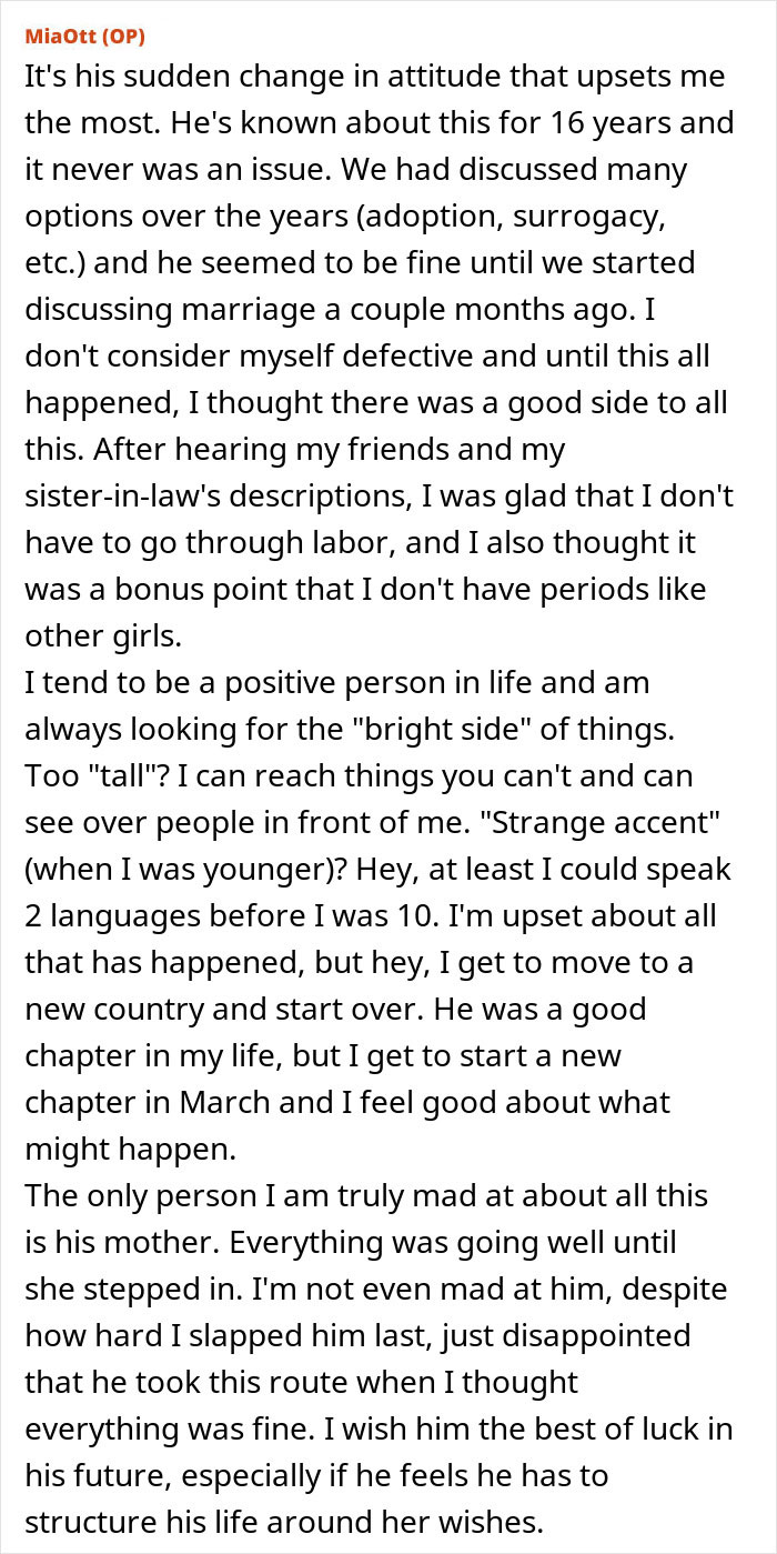 Future Mother-In-Law Calls Woman “Defective,” Then Tries To Stop Her Son From Marrying Her Future Mother-In-Law Calls Woman “Defective,” Then Tries To Stop Her Son From Marrying Her