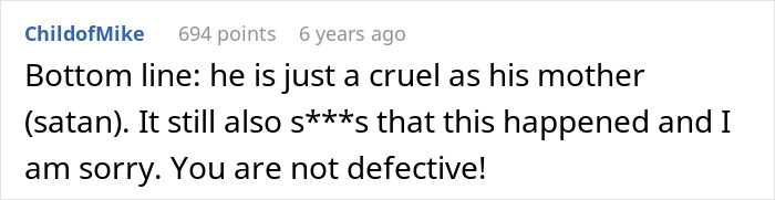 Future Mother-In-Law Calls Woman “Defective,” Then Tries To Stop Her Son From Marrying Her Future Mother-In-Law Calls Woman “Defective,” Then Tries To Stop Her Son From Marrying Her