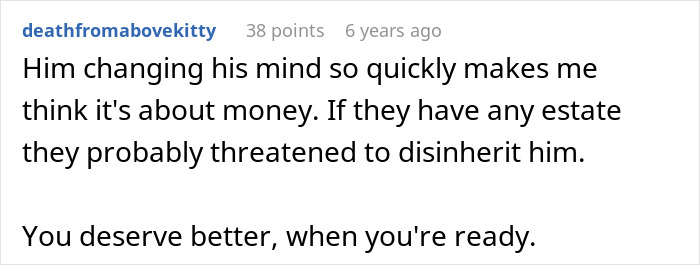 Future Mother-In-Law Calls Woman “Defective,” Then Tries To Stop Her Son From Marrying Her Future Mother-In-Law Calls Woman “Defective,” Then Tries To Stop Her Son From Marrying Her