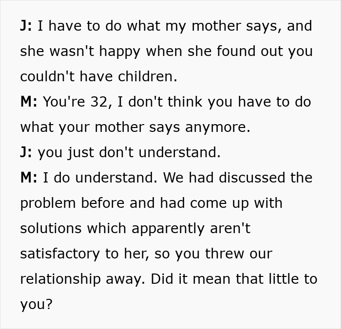 Future Mother-In-Law Calls Woman “Defective,” Then Tries To Stop Her Son From Marrying Her Future Mother-In-Law Calls Woman “Defective,” Then Tries To Stop Her Son From Marrying Her