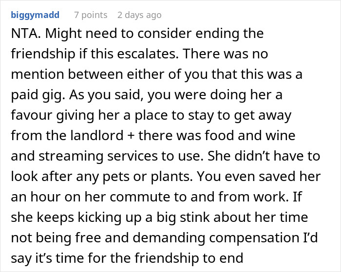 Woman Helps Friend Escape A Stressful Situation, Then Gets An Unexpected $500 Request