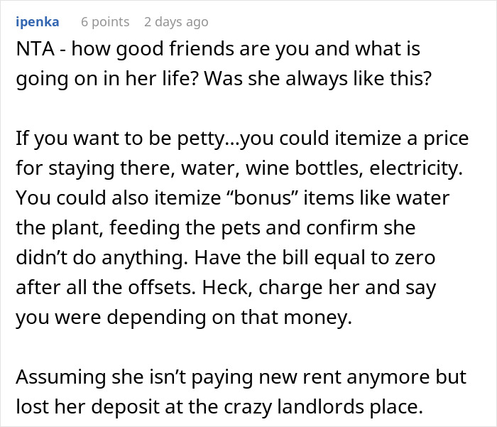 Woman Helps Friend Escape A Stressful Situation, Then Gets An Unexpected $500 Request