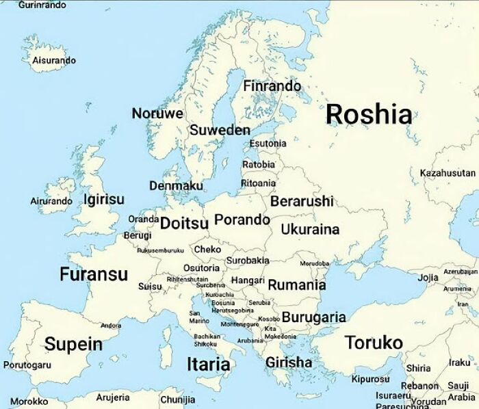 39 Bizarre And Brilliant Maps That Prove Geography Is Way Cooler Than You Remember