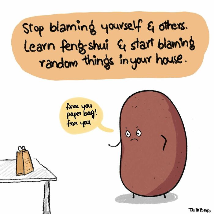30 Bitter Truths By ‘Truth Potato’ That You Might Not Want To Hear (New Pics) 30 Bitter Truths By ‘Truth Potato’ That You Might Not Want To Hear (New Pics)