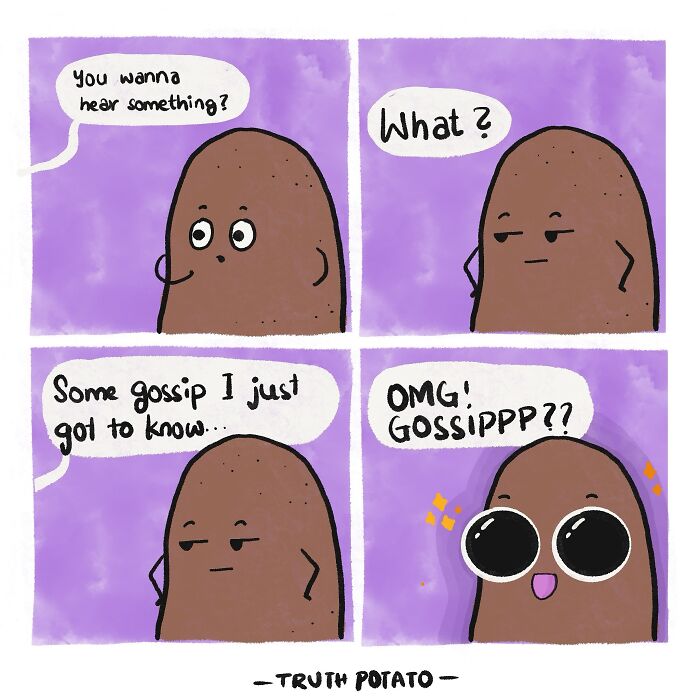 30 Bitter Truths By ‘Truth Potato’ That You Might Not Want To Hear (New Pics) 30 Bitter Truths By ‘Truth Potato’ That You Might Not Want To Hear (New Pics)