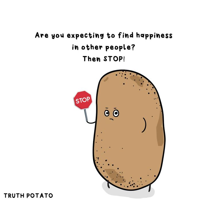 30 Bitter Truths By ‘Truth Potato’ That You Might Not Want To Hear (New Pics) 30 Bitter Truths By ‘Truth Potato’ That You Might Not Want To Hear (New Pics)