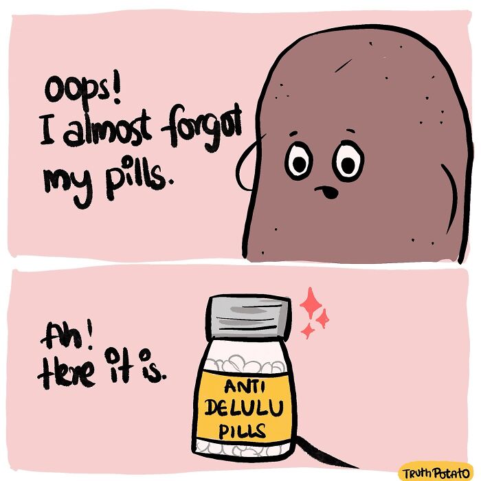 30 Bitter Truths By ‘Truth Potato’ That You Might Not Want To Hear (New Pics) 30 Bitter Truths By ‘Truth Potato’ That You Might Not Want To Hear (New Pics)