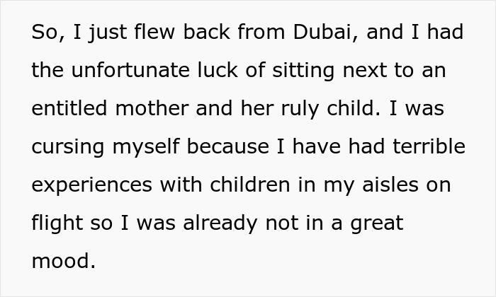 Entitled Mom Demands Plane Seatmate Hands Over Their Free Coke To Unruly Son, Gets A Reality Check Entitled Mom Demands Plane Seatmate Hands Over Their Free Coke To Unruly Son, Gets A Reality Check