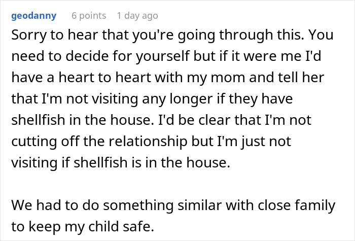 Family Doesn’t Care About Person’s Health, Says They’re Overreacting: “Within Minutes My Throat Started Closing” Family Doesn’t Care About Person’s Health, Says They’re Overreacting: “Within Minutes My Throat Started Closing”