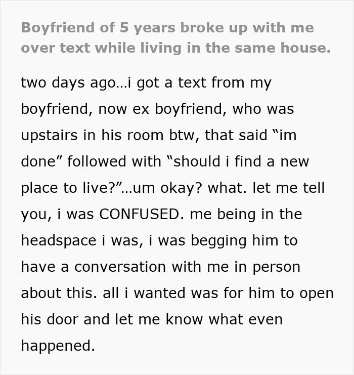 Woman Gets An Unexpected Wake-Up Call After Getting Dumped In The Worst Way Possible Woman Gets An Unexpected Wake-Up Call After Getting Dumped In The Worst Way Possible