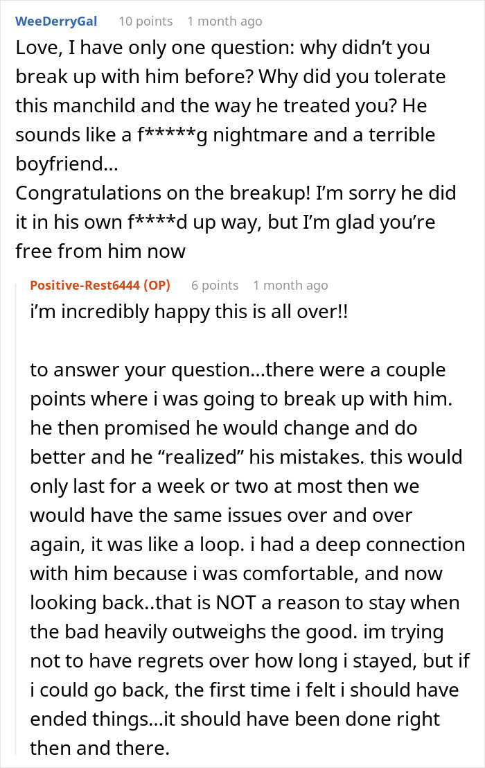 Woman Gets An Unexpected Wake-Up Call After Getting Dumped In The Worst Way Possible Woman Gets An Unexpected Wake-Up Call After Getting Dumped In The Worst Way Possible