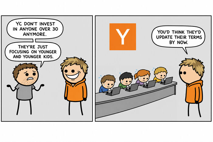 Artist Made 26 Comics That Make Fun Of The Hype, Hustle, And Reality Of AI Startups Artist Made 26 Comics That Make Fun Of The Hype, Hustle, And Reality Of AI Startups