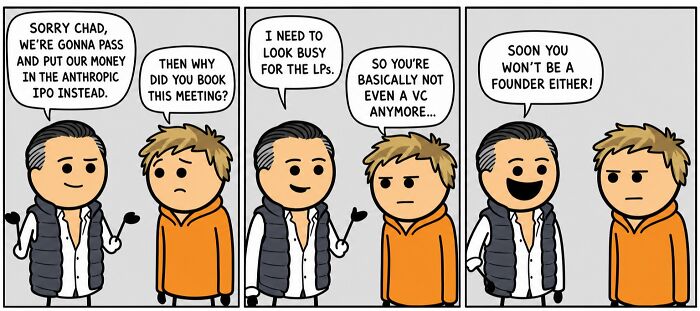 Artist Made 26 Comics That Make Fun Of The Hype, Hustle, And Reality Of AI Startups Artist Made 26 Comics That Make Fun Of The Hype, Hustle, And Reality Of AI Startups