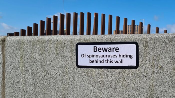 This Artist Put Up 37 Brilliantly Absurd Signs That Look Official Until You Actually Read Them This Artist Put Up 37 Brilliantly Absurd Signs That Look Official Until You Actually Read Them