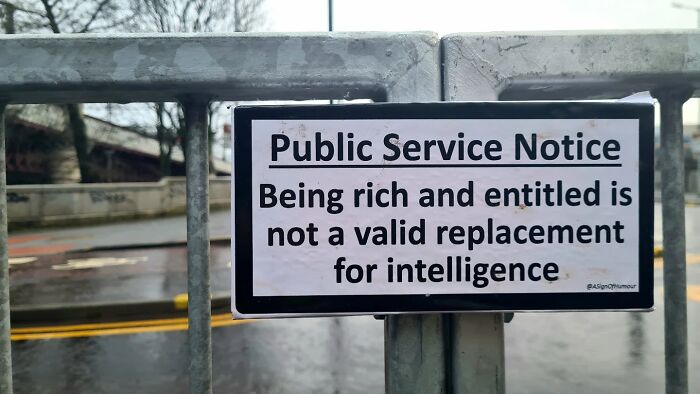 This Artist Put Up 37 Brilliantly Absurd Signs That Look Official Until You Actually Read Them This Artist Put Up 37 Brilliantly Absurd Signs That Look Official Until You Actually Read Them