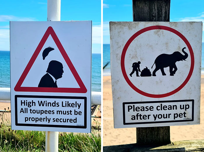 This Artist Put Up 37 Brilliantly Absurd Signs That Look Official Until You Actually Read Them This Artist Put Up 37 Brilliantly Absurd Signs That Look Official Until You Actually Read Them