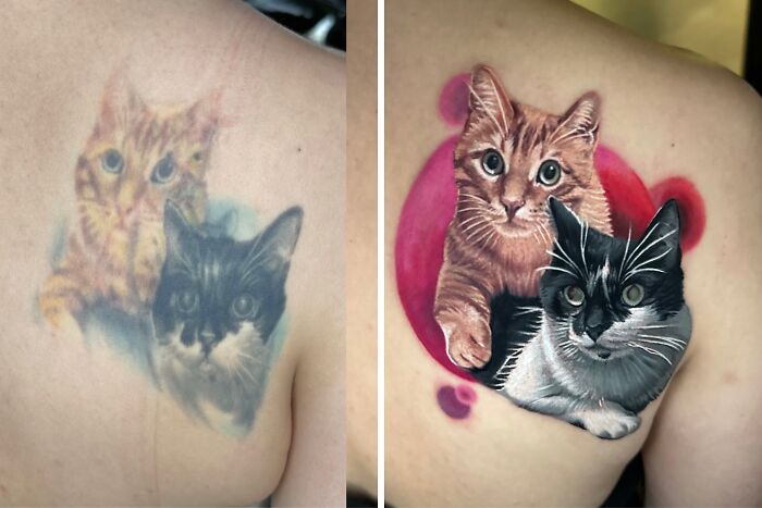 This Tattoo Artist Transforms Scars And Old Tattoos Into Remarkable Works Of Art (25 Before-And-After Pics) This Tattoo Artist Transforms Scars And Old Tattoos Into Remarkable Works Of Art (25 Before-And-After Pics)