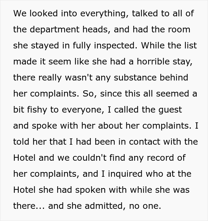 Wannabe Scam Artist Thinks She Can Complain Her Way Out Of A $6500 Vacation, Gets Reality Check Wannabe Scam Artist Thinks She Can Complain Her Way Out Of A $6500 Vacation, Gets Reality Check