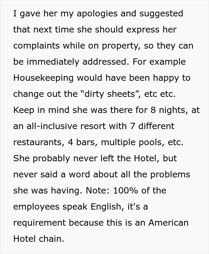 Wannabe Scam Artist Thinks She Can Complain Her Way Out Of A $6500 Vacation, Gets Reality Check Wannabe Scam Artist Thinks She Can Complain Her Way Out Of A $6500 Vacation, Gets Reality Check