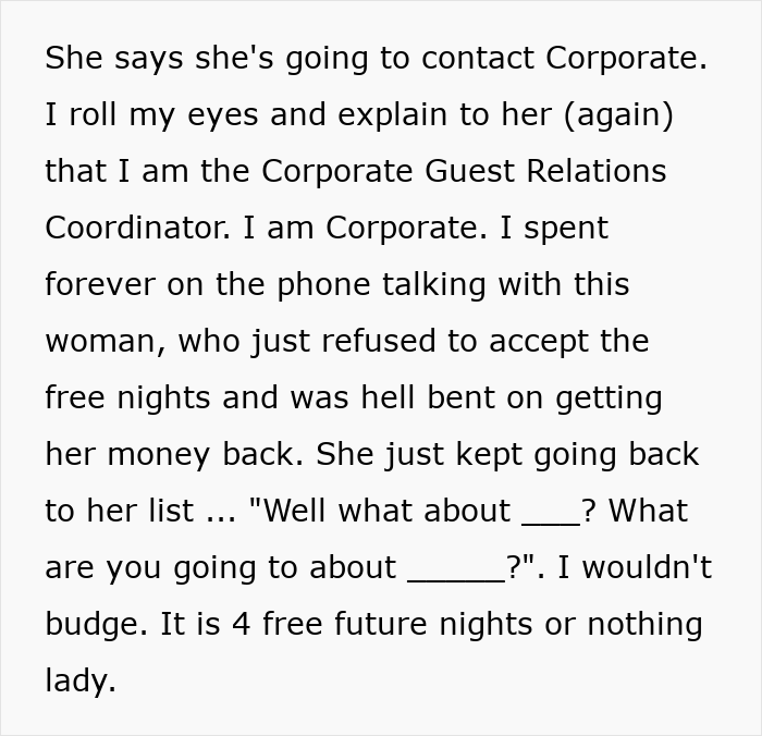 Wannabe Scam Artist Thinks She Can Complain Her Way Out Of A $6500 Vacation, Gets Reality Check Wannabe Scam Artist Thinks She Can Complain Her Way Out Of A $6500 Vacation, Gets Reality Check