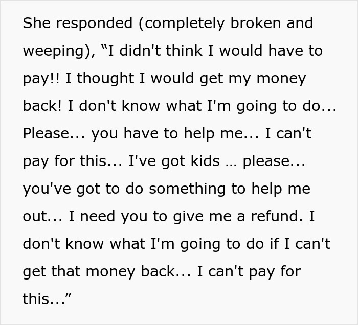 Wannabe Scam Artist Thinks She Can Complain Her Way Out Of A $6500 Vacation, Gets Reality Check Wannabe Scam Artist Thinks She Can Complain Her Way Out Of A $6500 Vacation, Gets Reality Check