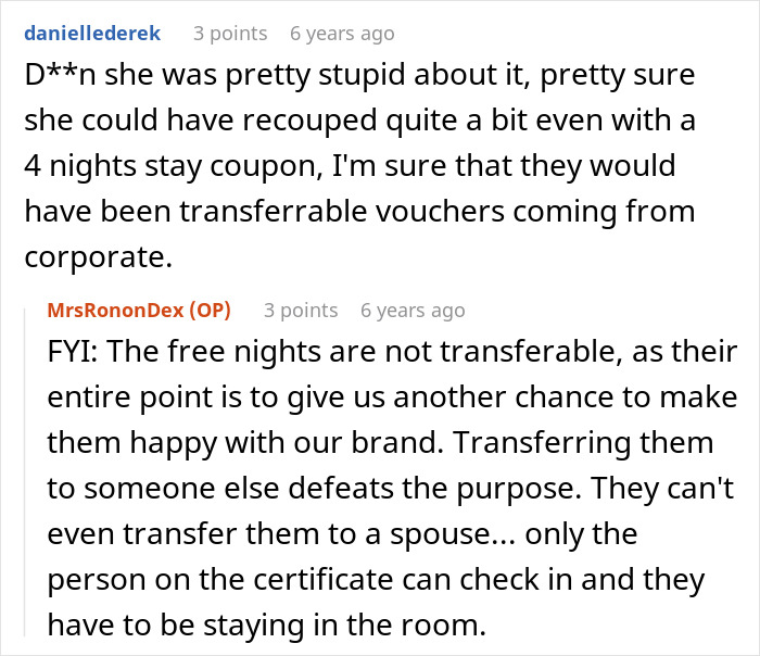 Wannabe Scam Artist Thinks She Can Complain Her Way Out Of A $6500 Vacation, Gets Reality Check Wannabe Scam Artist Thinks She Can Complain Her Way Out Of A $6500 Vacation, Gets Reality Check