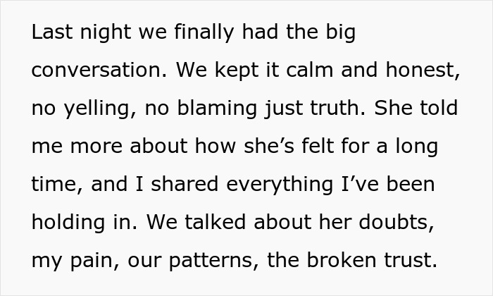 “She Broke Me”: Wife Claims She Is No Longer In Love With Hubby, He Finds Out It’s Because Of Her Ex “She Broke Me”: Wife Claims She Is No Longer In Love With Hubby, He Finds Out It’s Because Of Her Ex