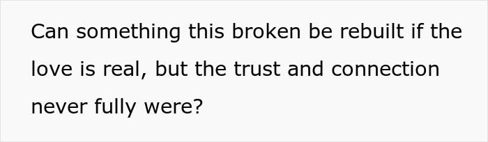 “She Broke Me”: Wife Claims She Is No Longer In Love With Hubby, He Finds Out It’s Because Of Her Ex “She Broke Me”: Wife Claims She Is No Longer In Love With Hubby, He Finds Out It’s Because Of Her Ex