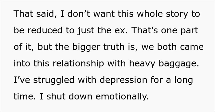 “She Broke Me”: Wife Claims She Is No Longer In Love With Hubby, He Finds Out It’s Because Of Her Ex “She Broke Me”: Wife Claims She Is No Longer In Love With Hubby, He Finds Out It’s Because Of Her Ex
