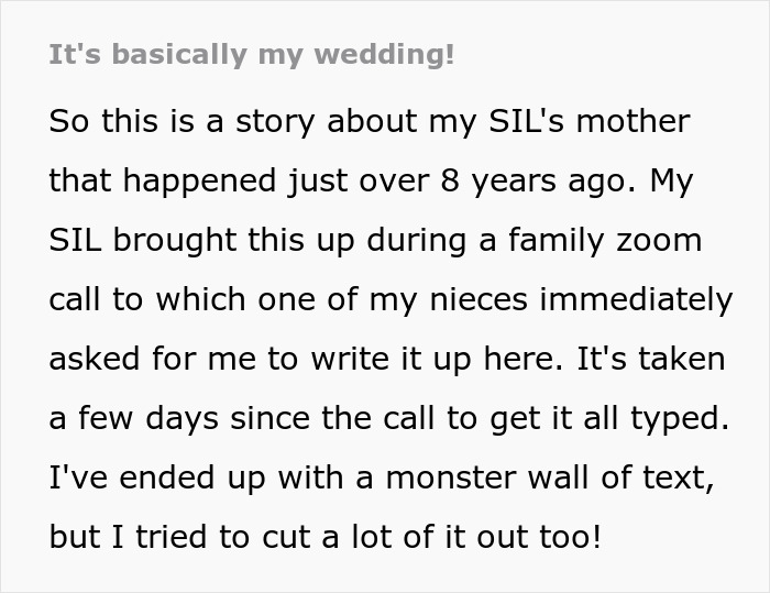 Insane MIL Sabotages The Wedding, Guests Mobilize At 4 AM To Save The Day While She’s Passed Out Insane MIL Sabotages The Wedding, Guests Mobilize At 4 AM To Save The Day While She’s Passed Out