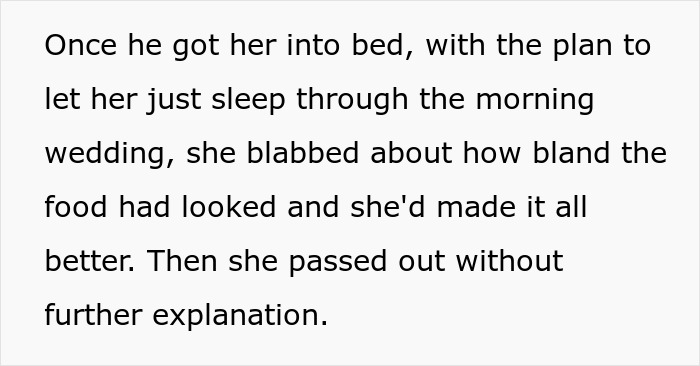 Insane MIL Sabotages The Wedding, Guests Mobilize At 4 AM To Save The Day While She’s Passed Out Insane MIL Sabotages The Wedding, Guests Mobilize At 4 AM To Save The Day While She’s Passed Out