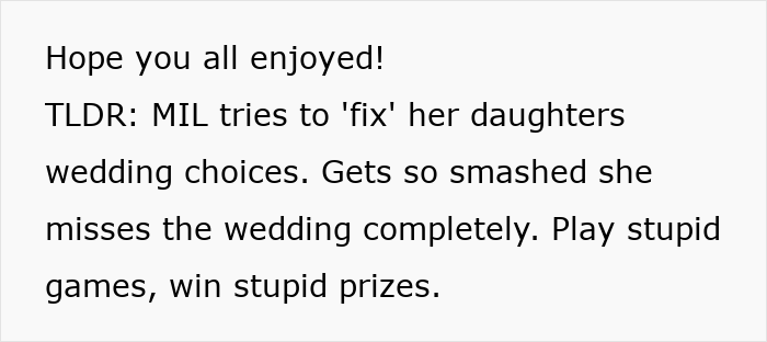 Insane MIL Sabotages The Wedding, Guests Mobilize At 4 AM To Save The Day While She’s Passed Out Insane MIL Sabotages The Wedding, Guests Mobilize At 4 AM To Save The Day While She’s Passed Out
