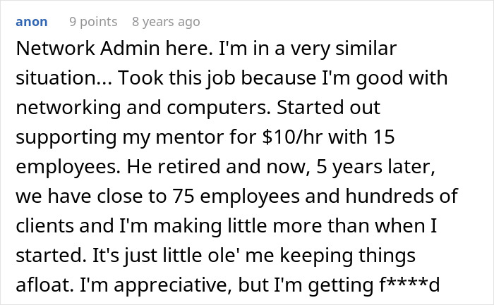 Greedy Bosses Secretly Plan To Fire Their Only IT Guy, Spend Months Recovering After He Quits Greedy Bosses Secretly Plan To Fire Their Only IT Guy, Spend Months Recovering After He Quits